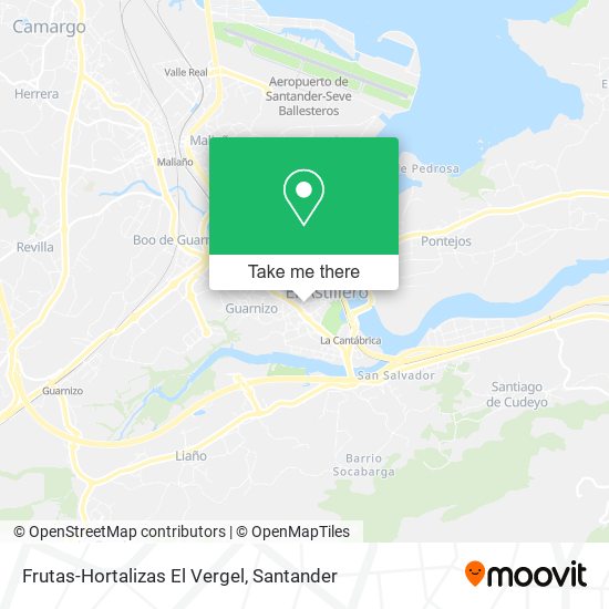 Frutas-Hortalizas El Vergel map