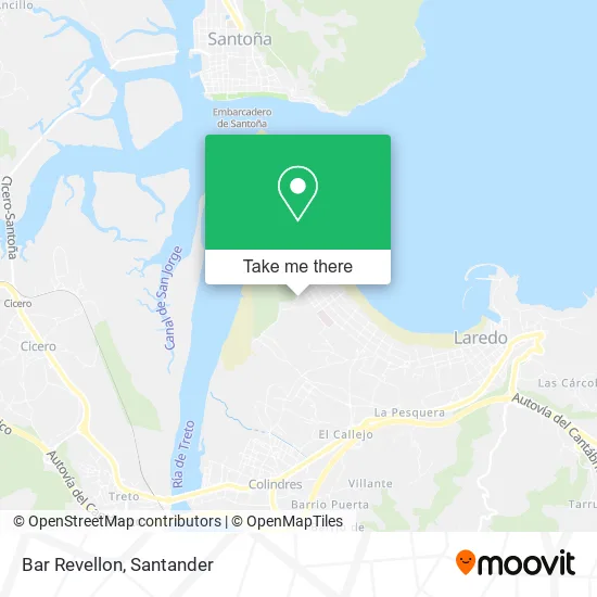 Bar Revellon map