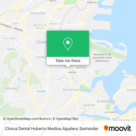 Clinica Dental Huberto Medina Aguilera map