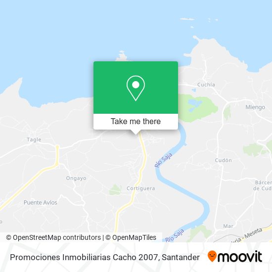 Promociones Inmobiliarias Cacho 2007 map