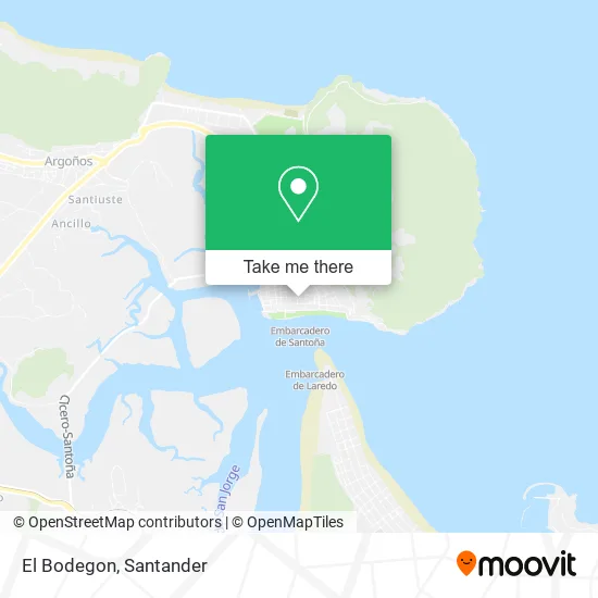 El Bodegon map