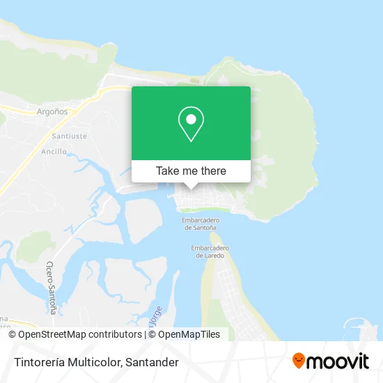 Tintorería Multicolor map