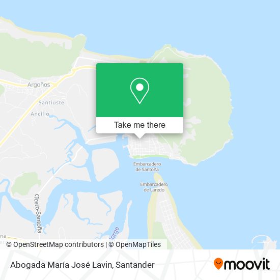 Abogada María José Lavin map