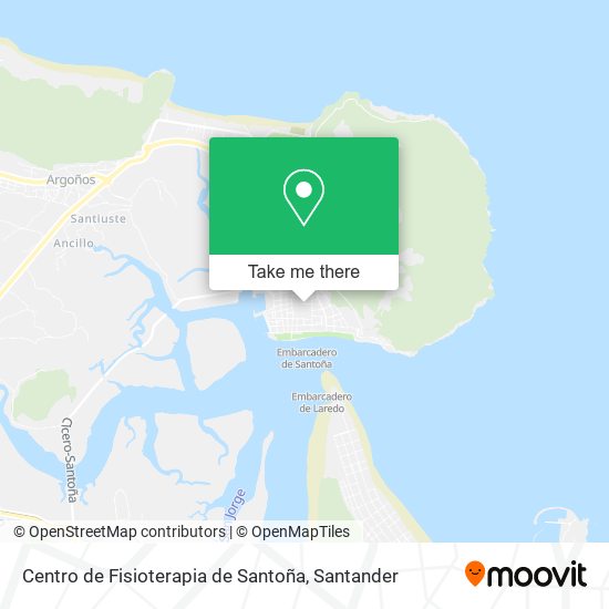 Centro de Fisioterapia de Santoña map