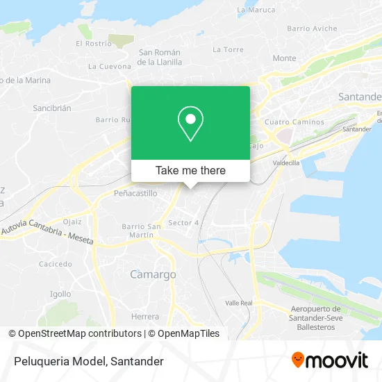 Peluqueria Model map