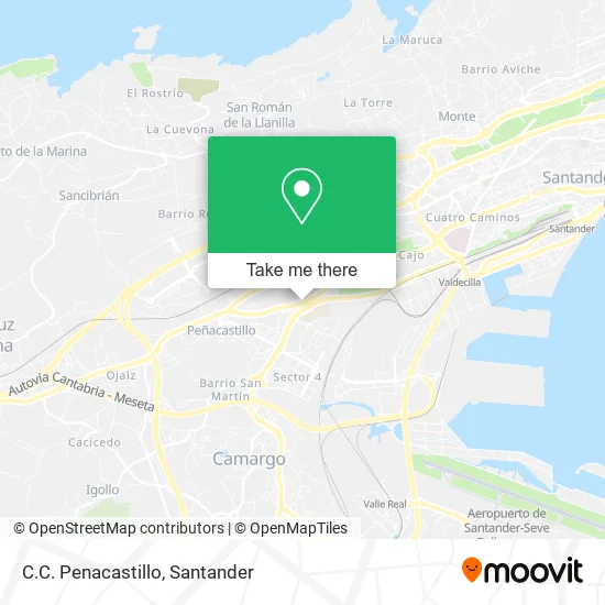 C.C. Penacastillo map
