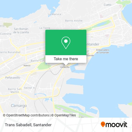 Trans Sabadell map