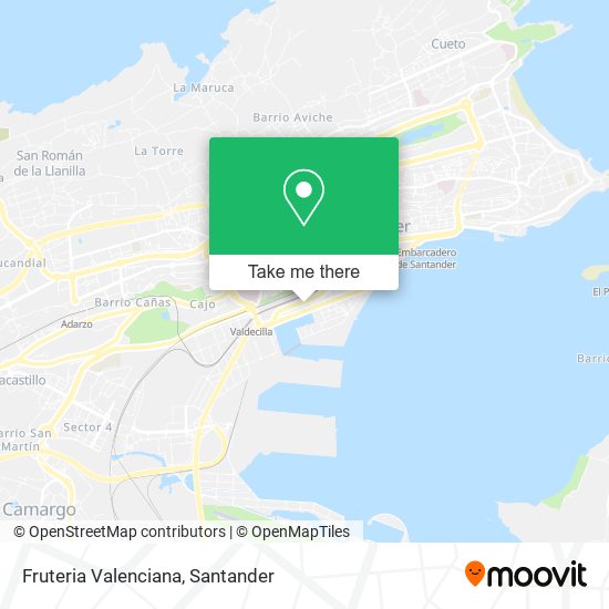 Fruteria Valenciana map