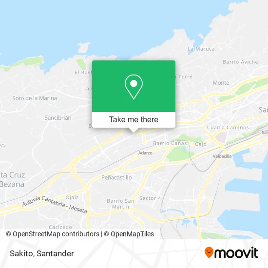 Sakito map