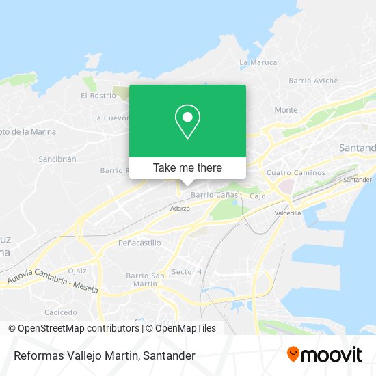 Reformas Vallejo Martin map