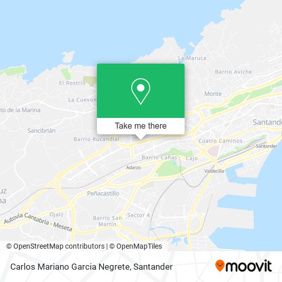 Carlos Mariano Garcia Negrete map