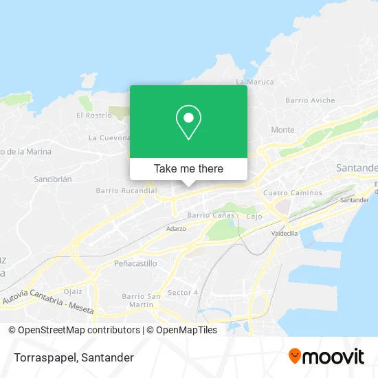 Torraspapel map