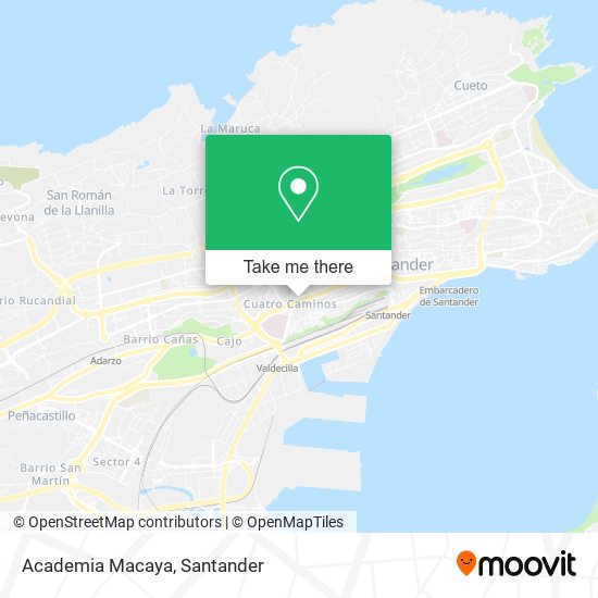 mapa Academia Macaya