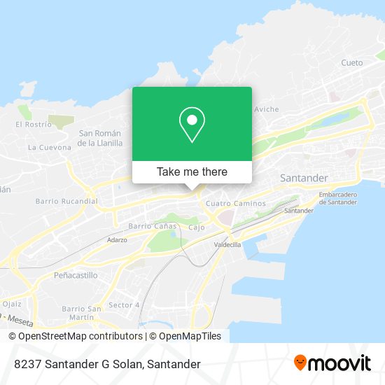 mapa 8237 Santander G Solan