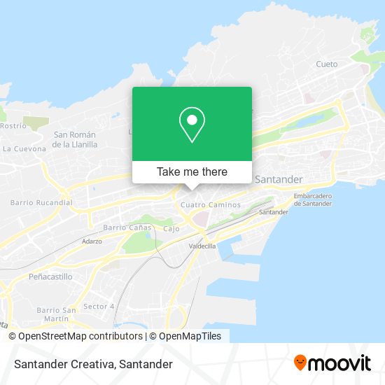 mapa Santander Creativa