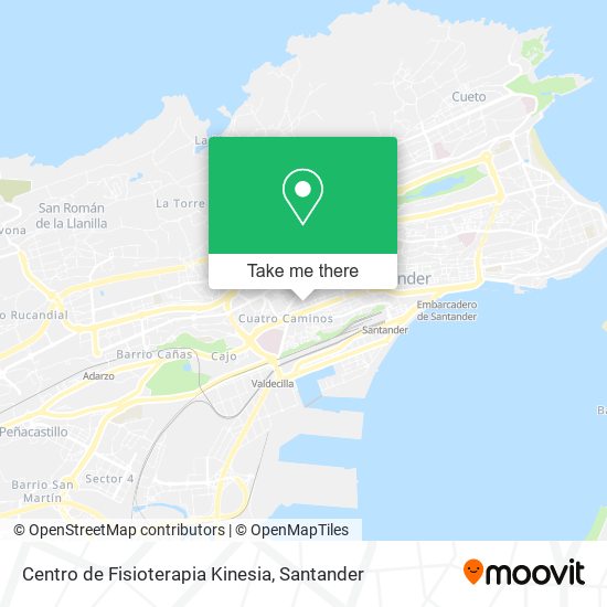 Centro de Fisioterapia Kinesia map