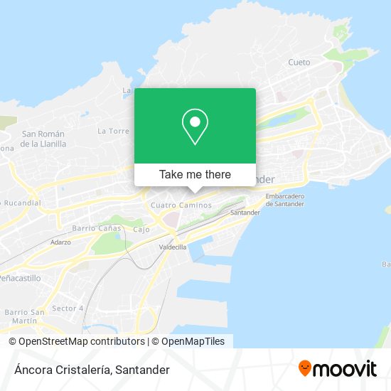 Áncora Cristalería map