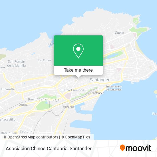 Asociación Chinos Cantabria map