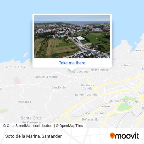 mapa Soto de la Marina