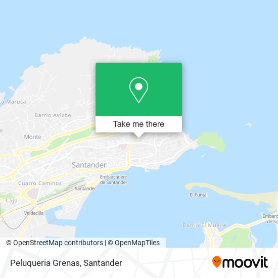 Peluqueria Grenas map