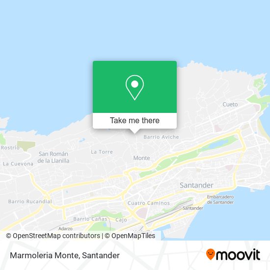 Marmoleria Monte map