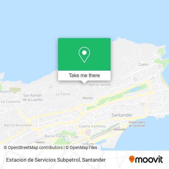 Estacion de Servicios Subpetrol map