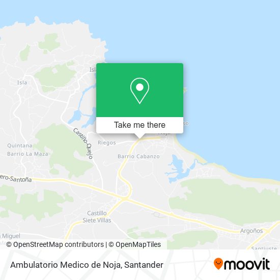 Ambulatorio Medico de Noja map