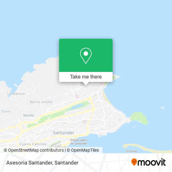 mapa Asesoria Santander