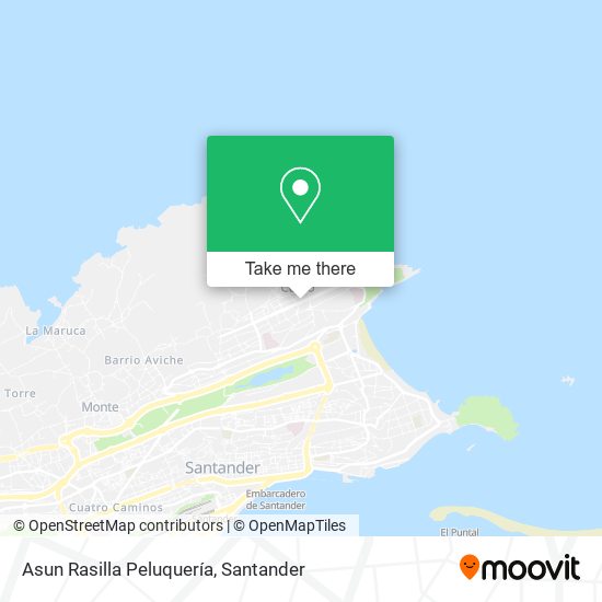 Asun Rasilla Peluquería map
