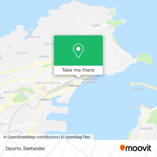 mapa Oporto