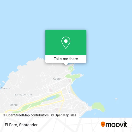 El Faro map