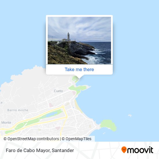 Faro de Cabo Mayor map