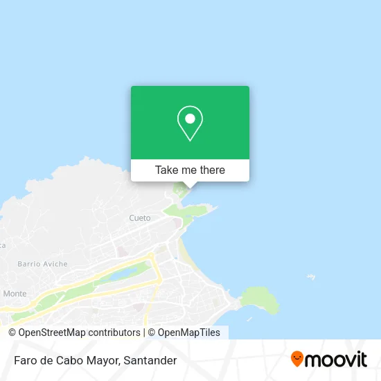 Faro de Cabo Mayor map