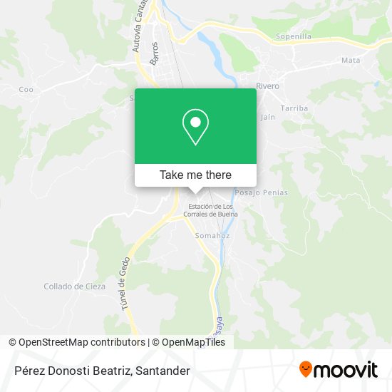 Pérez Donosti Beatriz map