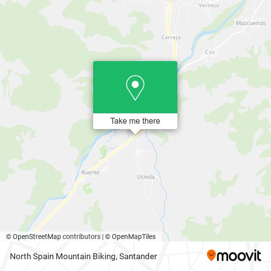 North Spain Mountain Biking map