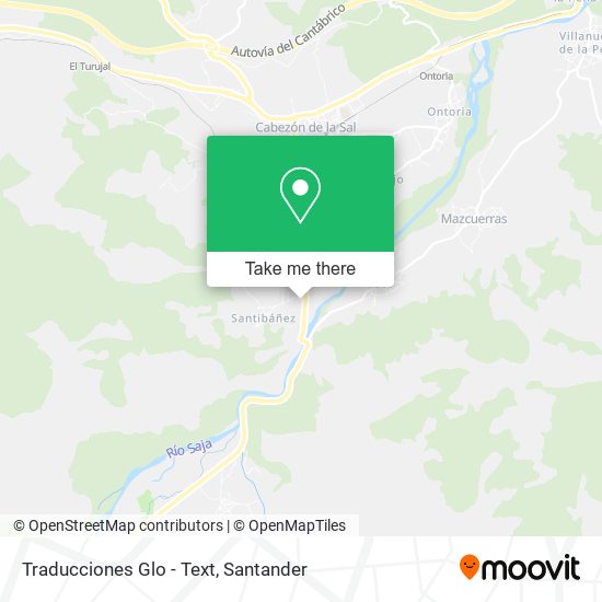 Traducciones Glo - Text map