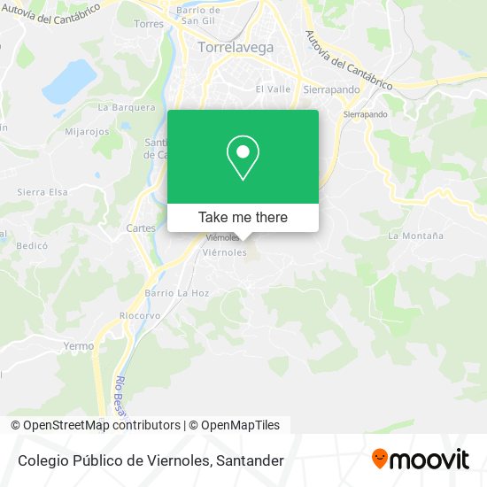 Colegio Público de Viernoles map