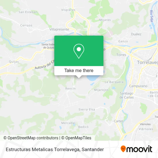 Estructuras Metalicas Torrelavega map