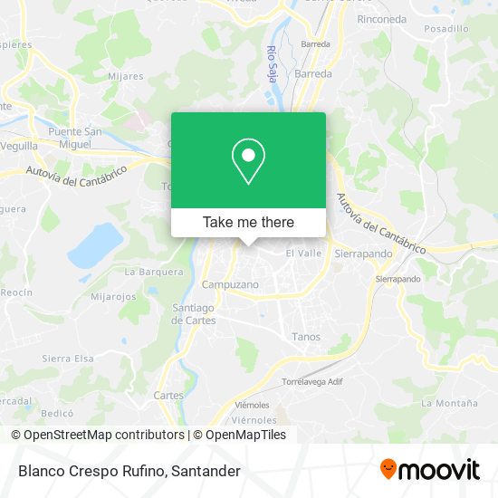 Blanco Crespo Rufino map