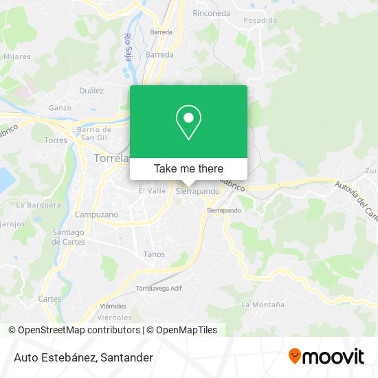 Auto Estebánez map