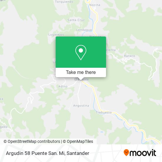 Argudin 58 Puente San. Mi map