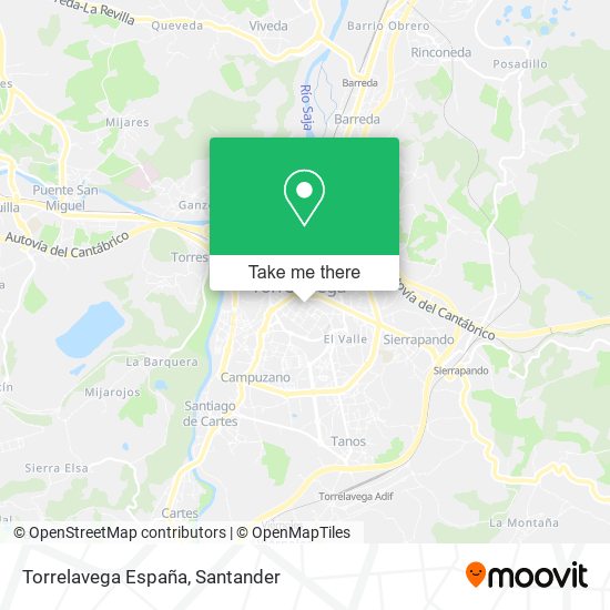 Torrelavega España map