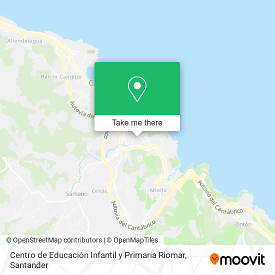 Centro de Educación Infantil y Primaria Riomar map