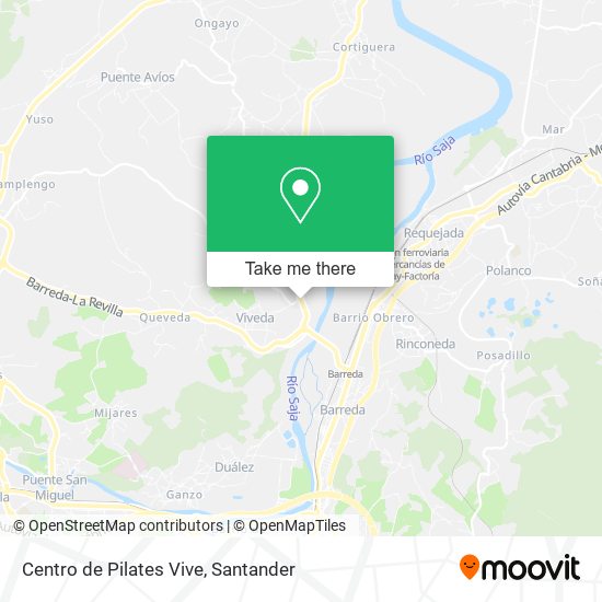 Centro de Pilates Vive map