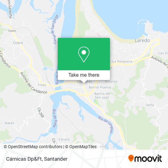 mapa Cárnicas Dp&Ft
