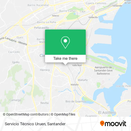 Servicio Técnico Uruen map