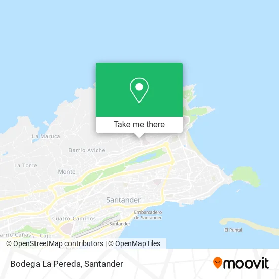 Bodega La Pereda map