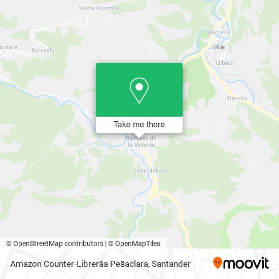 Amazon Counter-Librerãa Peãaclara map