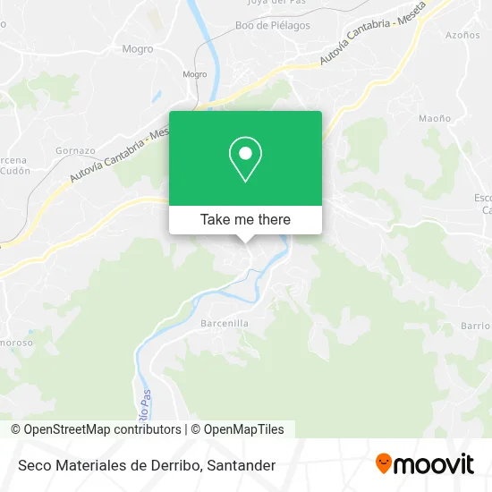 Seco Materiales de Derribo map