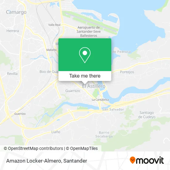 Amazon Locker-Almero map